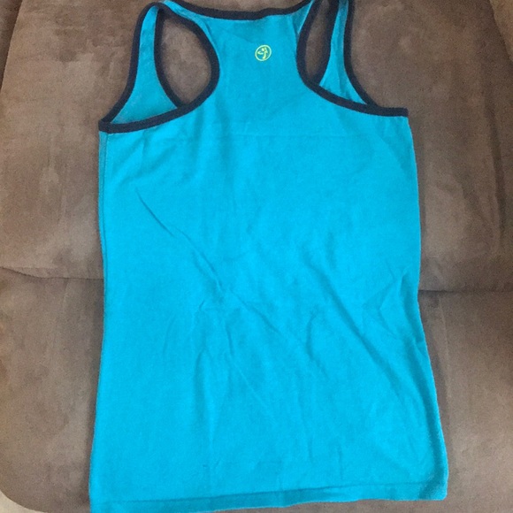 Zumba Waterfall Haze Racerback Tank - Picture 4 of 4